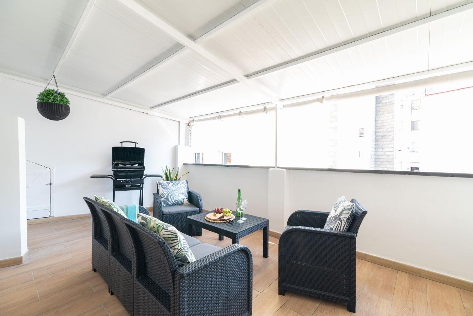 Gran Atico Con Terraza Apartman Vigo Kültér fotó