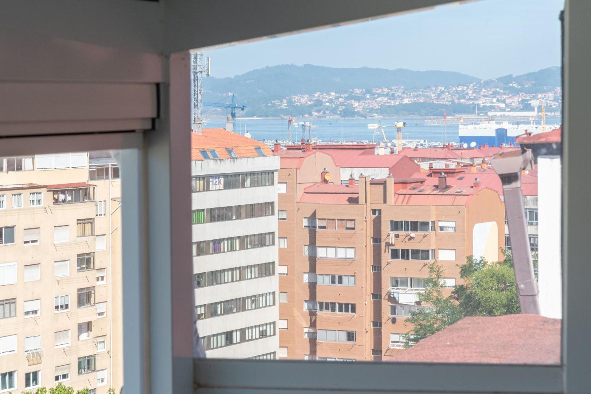 Gran Atico Con Terraza Apartman Vigo Kültér fotó